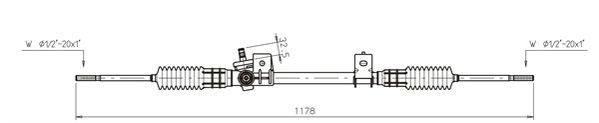 M5003 Motorherz Рейковий рульовий механізм